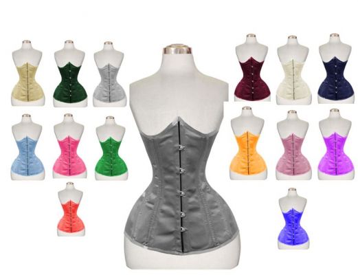 UnderBust Satin Corsets